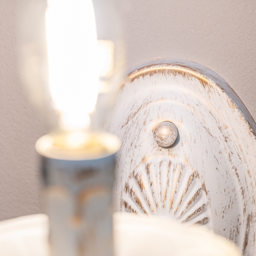 BRILAGI - Wall lamp CLASSIC 1xE14/60W/230V creamy/patina