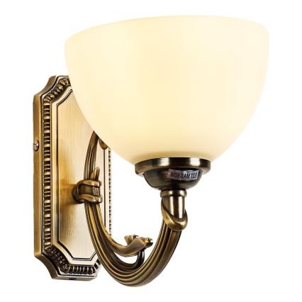 Brilagi - Wall lamp CLASSIC 1xE27/60W/230V brass