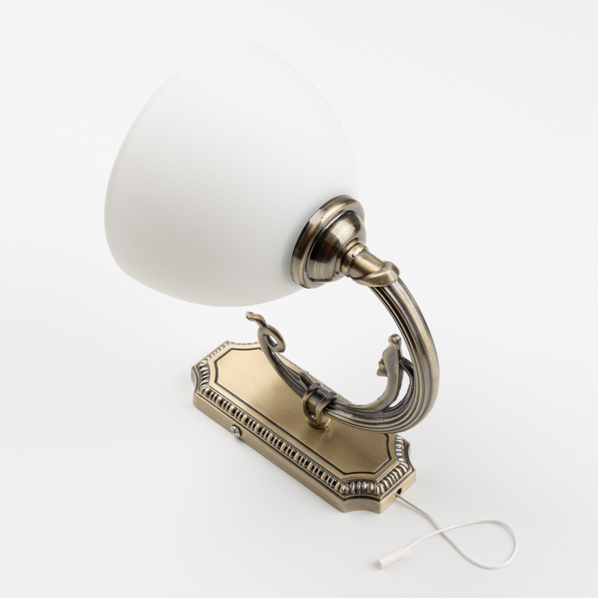 Brilagi - Wall lamp CLASSIC 1xE27/60W/230V brass