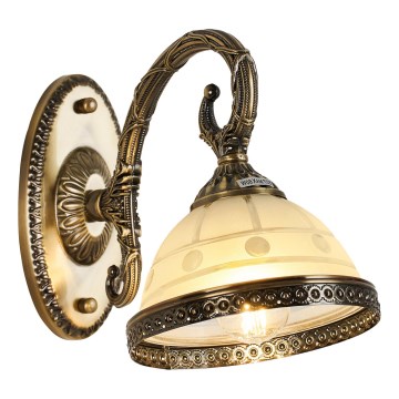 Brilagi - Wall lamp CLASSIC 1xE27/60W/230V brass