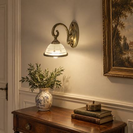 BRILAGI - Wall lamp CLASSIC 1xE27/60W/230V brass