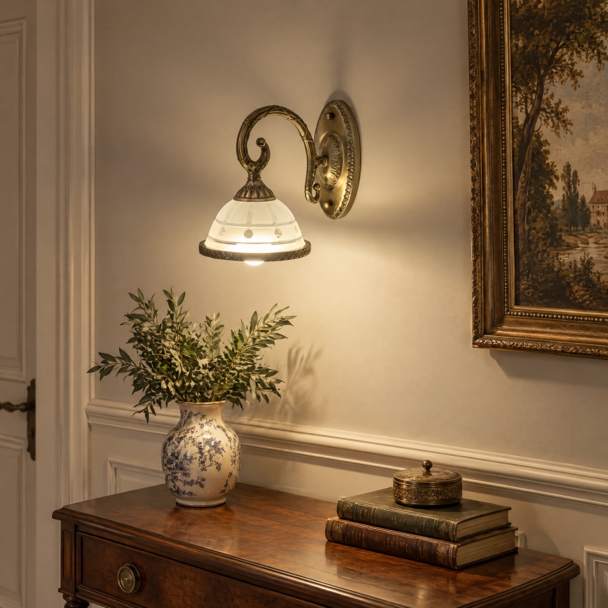 BRILAGI - Wall lamp CLASSIC 1xE27/60W/230V brass