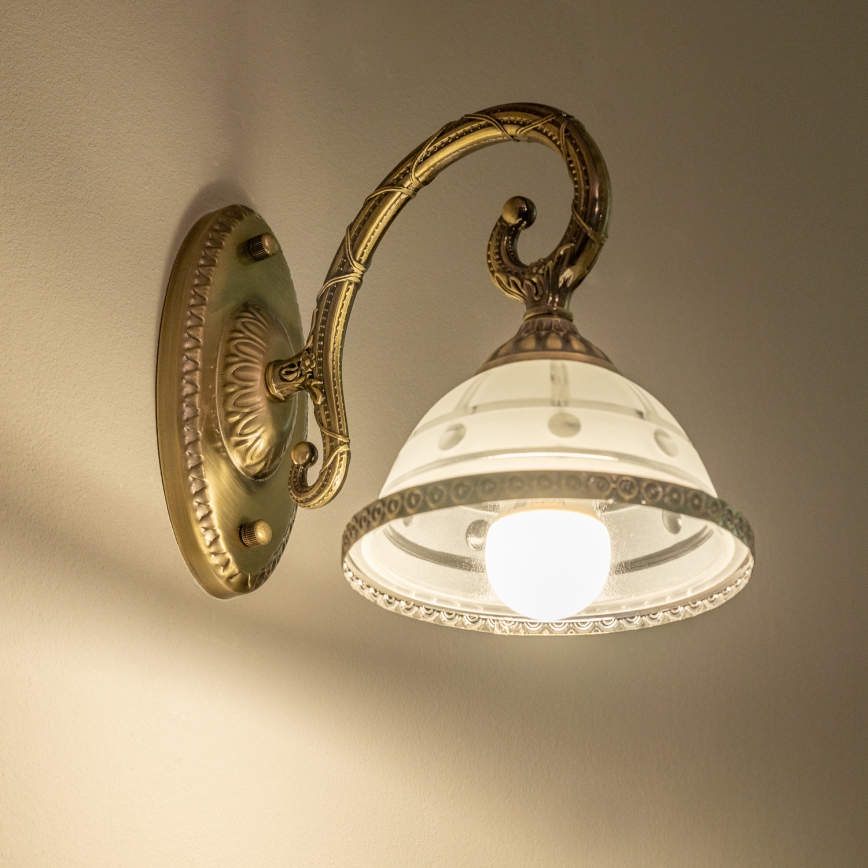 BRILAGI - Wall lamp CLASSIC 1xE27/60W/230V brass