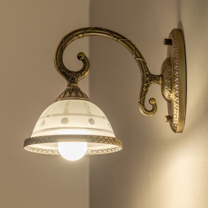 BRILAGI - Wall lamp CLASSIC 1xE27/60W/230V brass
