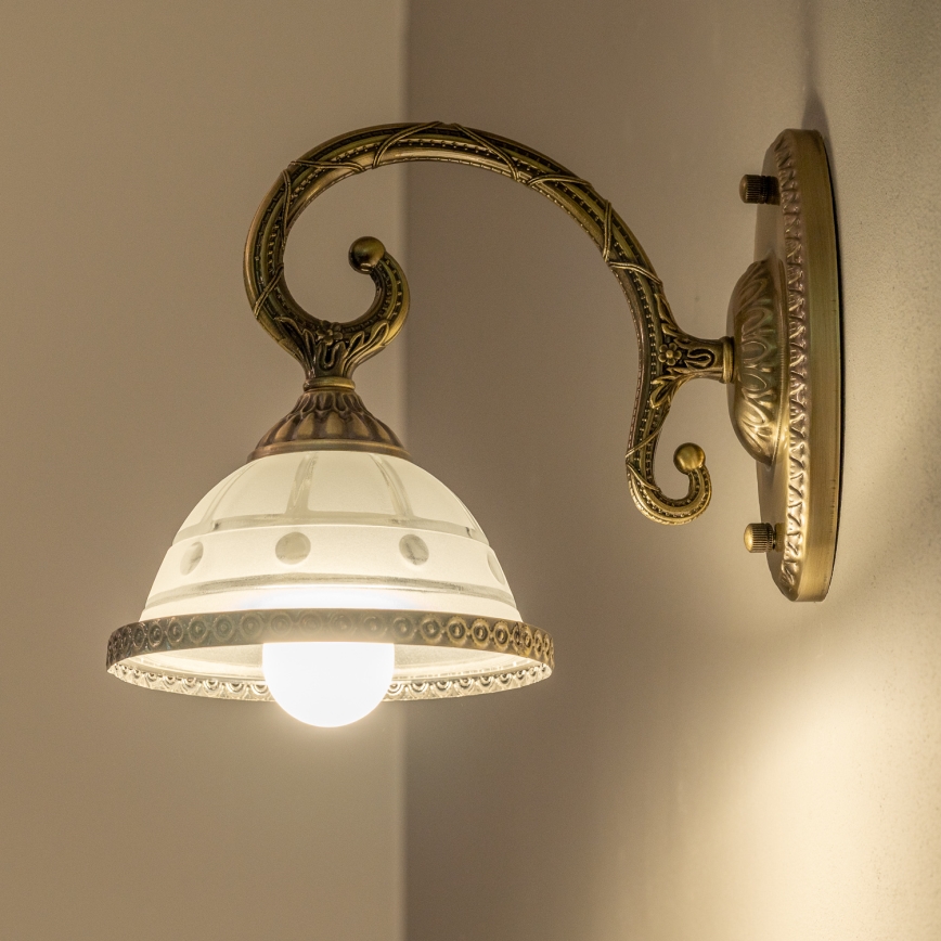 BRILAGI - Wall lamp CLASSIC 1xE27/60W/230V brass