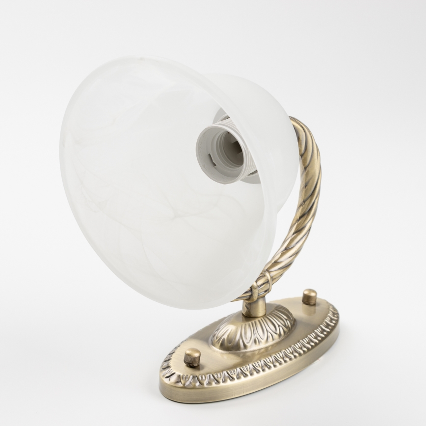 Brilagi - Wall lamp CLASSIC 1xE27/60W/230V brass