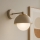 Brilagi - Wall lamp COSMO 1xE27/60W/230V beige/gold