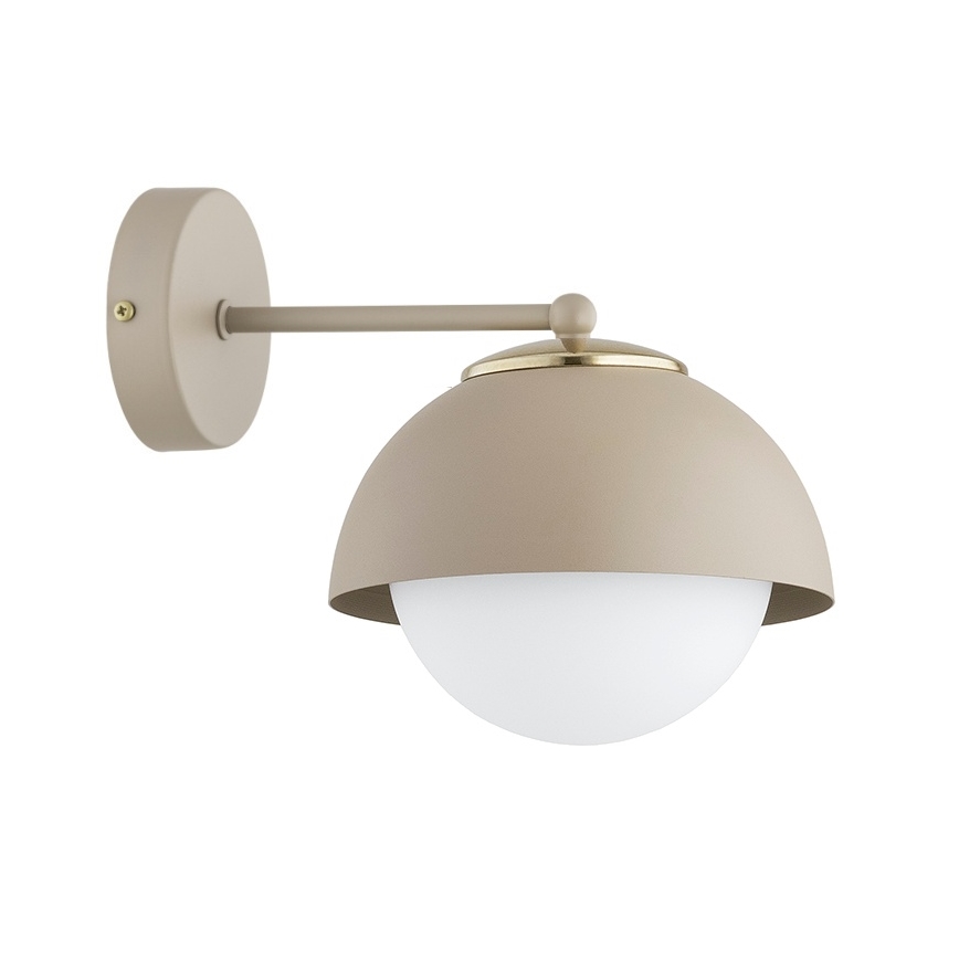 Brilagi - Wall lamp COSMO 1xE27/60W/230V beige/gold