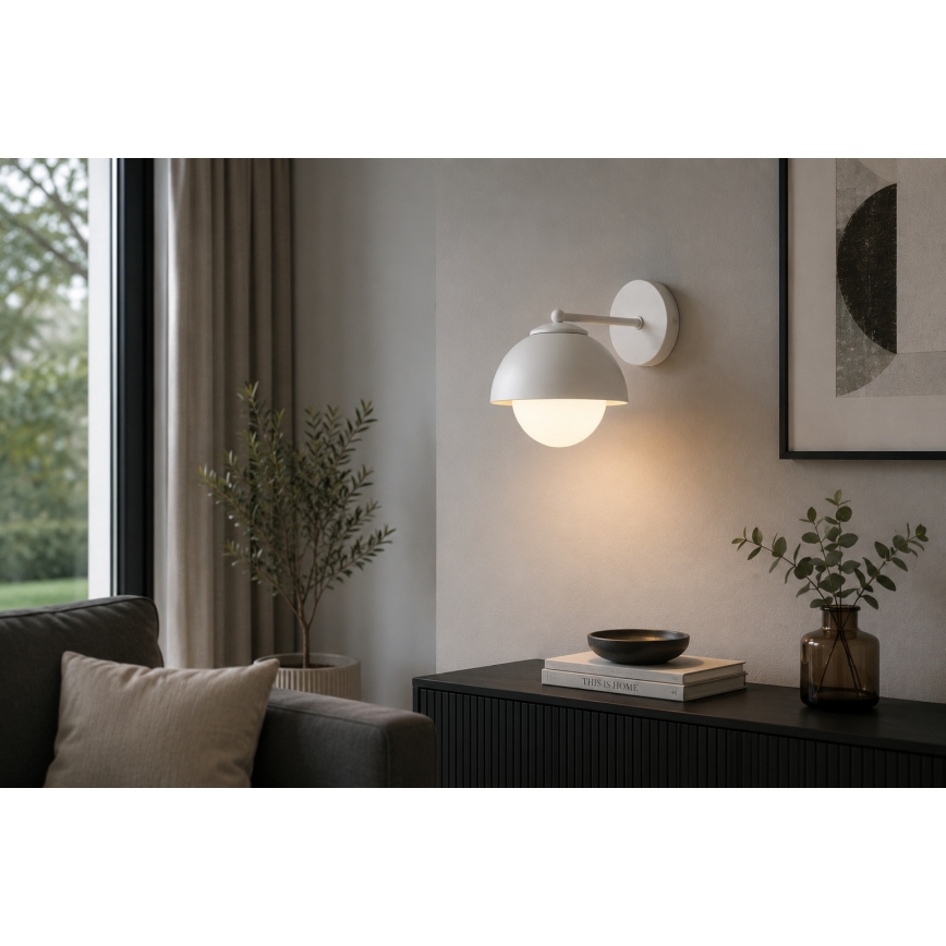BRILAGI - Wall lamp COSMO 1xE27/60W/230V white/gold