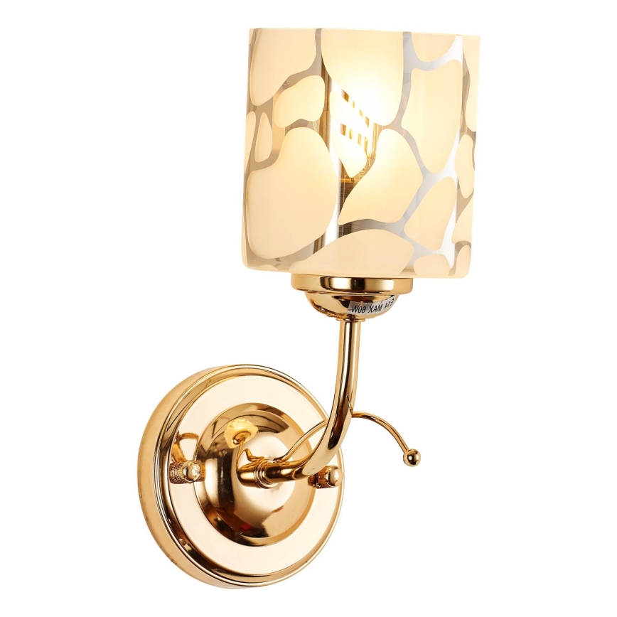 Brilagi - Wall lamp MEGAPOLIS 1xE14/60W/230V gold