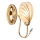 Brilagi - Wall lamp MEGAPOLIS 1xE14/60W/230V gold