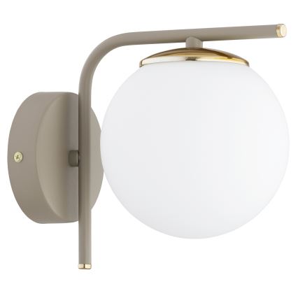Brilagi - Wall lamp MILO ECRU 1xE27/60W/230V beige/gold
