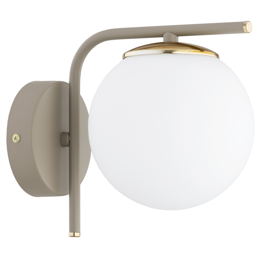 Brilagi - Wall lamp MILO ECRU 1xE27/60W/230V beige/gold
