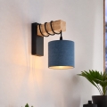 BRILAGI - Wall lamp NUBILA 1xE27/60W/230V brown/black/dark blue