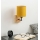 Brilagi - Wall Lamp NUBILA WOOD 1xE27/25W/230V oak/black/yellow