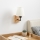 Brilagi - Wall lamp NUBILA WOOD 1xE27/25W/230V oak/creamy