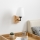 Brilagi - Wall lamp NUBILA WOOD 1xE27/25W/230V oak/white