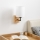 Brilagi - Wall lamp NUBILA WOOD 1xE27/25W/230V oak/white