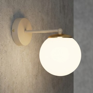 Brilagi - Wall light 1xE27/60W/230V beige/gold