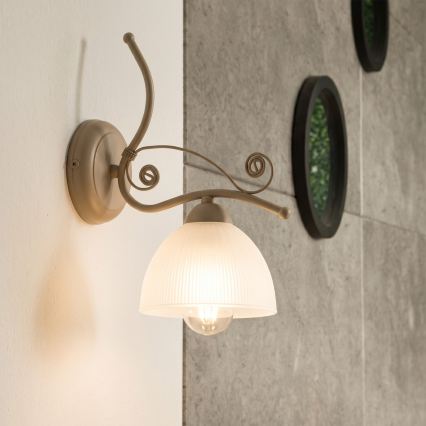 Brilagi - Wall light ANTICO MODERN 1xE27/60W/230V beige