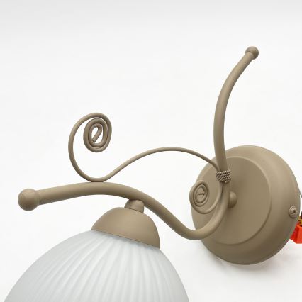 Brilagi - Wall light ANTICO MODERN 1xE27/60W/230V beige
