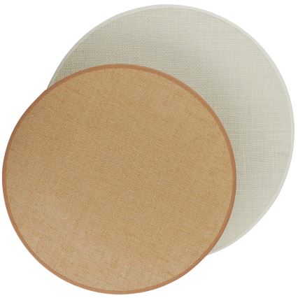 Brilagi - Wall light CIRCLES 1xE27/15W/230V 35x32 cm beige/creamy
