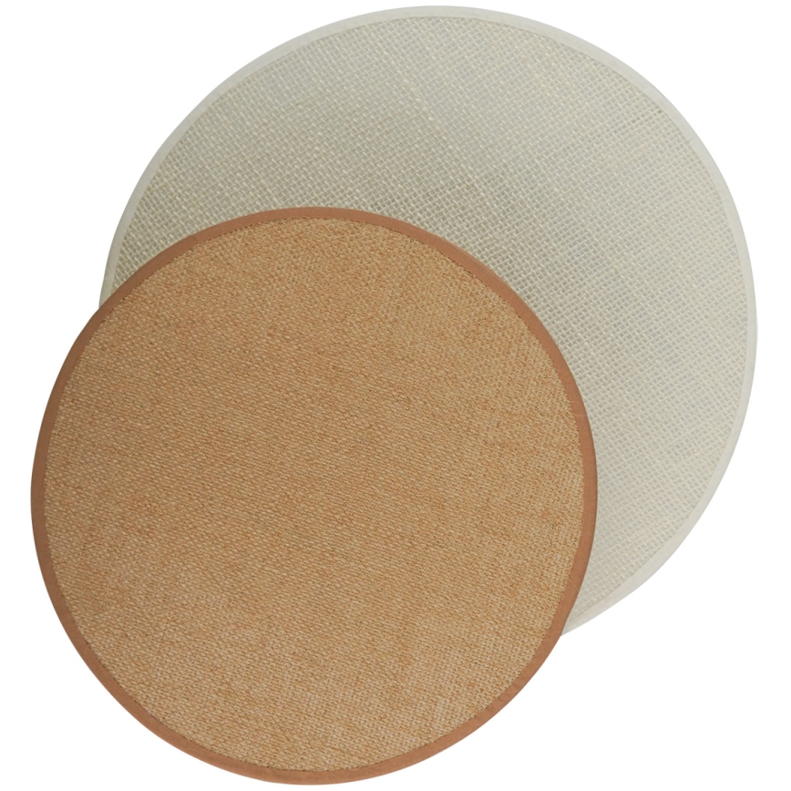 Brilagi - Wall light CIRCLES 1xE27/15W/230V 45x45 cm beige/creamy