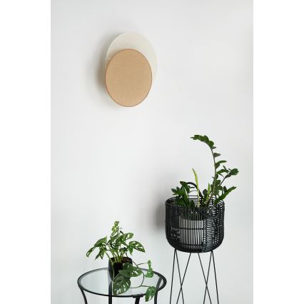 Brilagi - Wall light CIRCLES 1xE27/15W/230V 45x45 cm beige/creamy