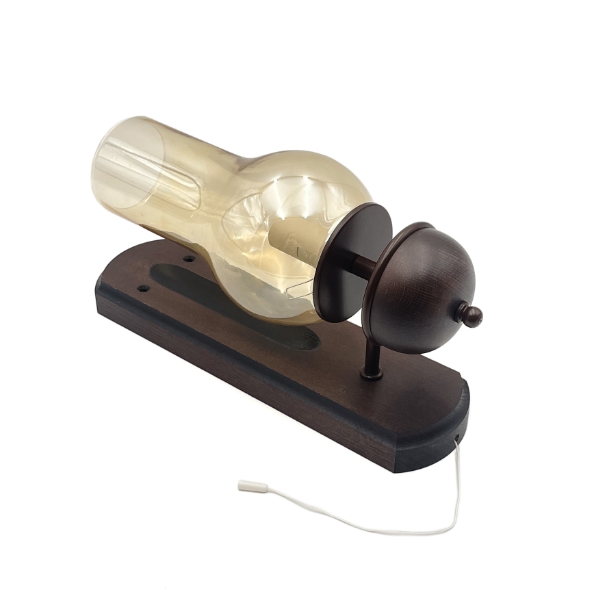 Brilagi - Wall light COTTAGE 1xE14/40W/230V beech/brown