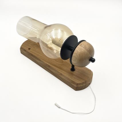 Brilagi - Wall light COTTAGE 1xE14/40W/230V oak/brown