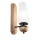 Brilagi - Wall light COTTAGE 1xE14/40W/230V oak/white