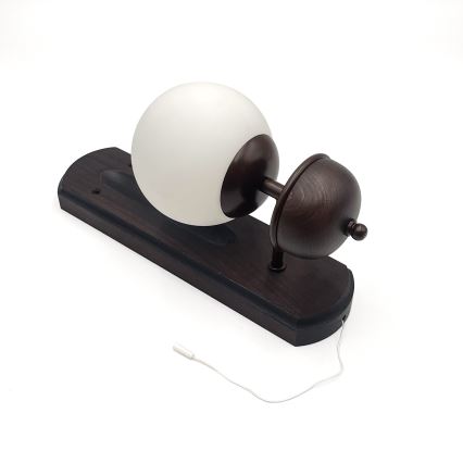 Brilagi - Wall light COTTAGE 1xG9/40W/230V beech/white