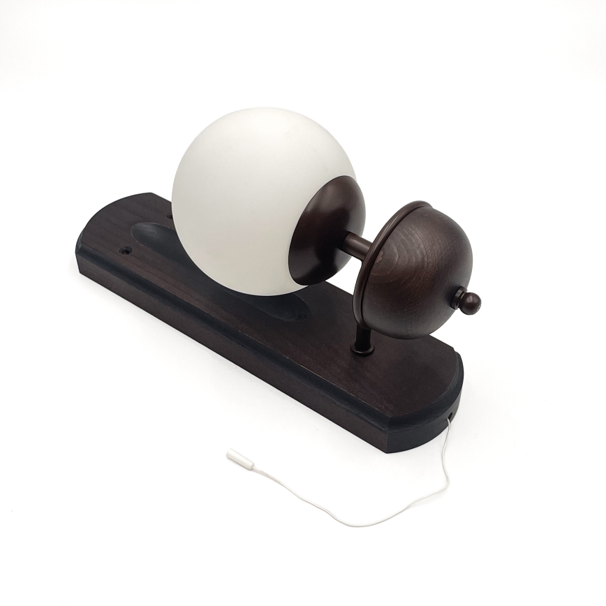 Brilagi - Wall light COTTAGE 1xG9/40W/230V beech/white