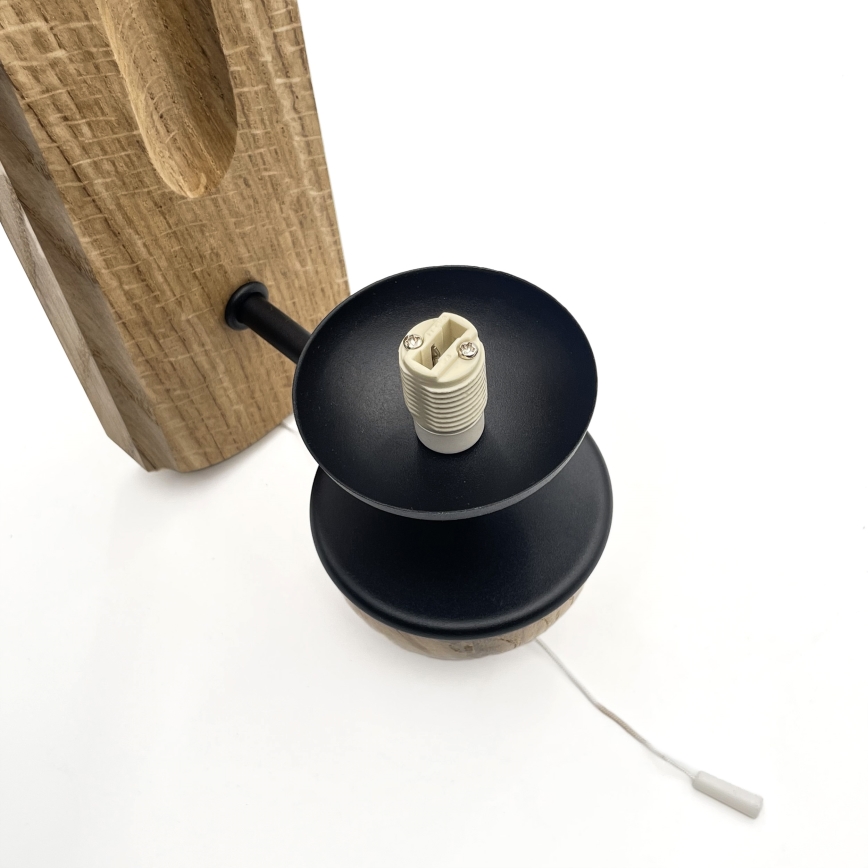 Brilagi - Wall light COTTAGE 1xG9/40W/230V oak/white