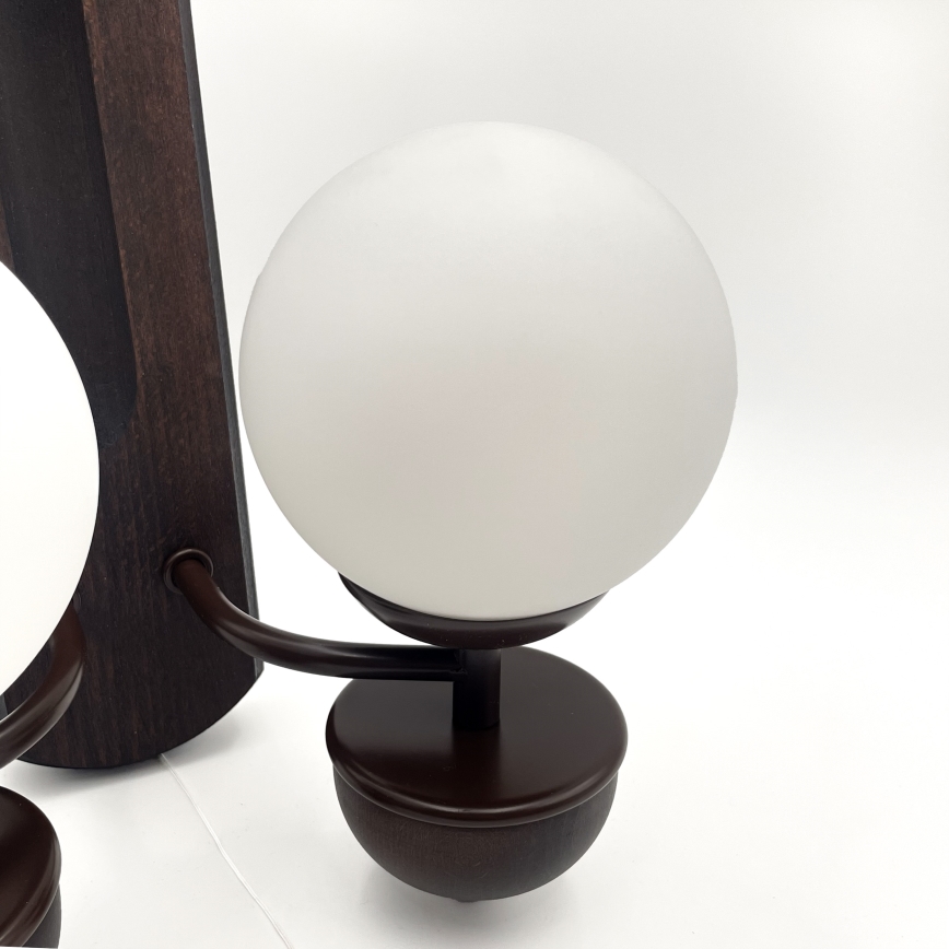 Brilagi - Wall light COTTAGE 2xG9/40W/230V beech/white