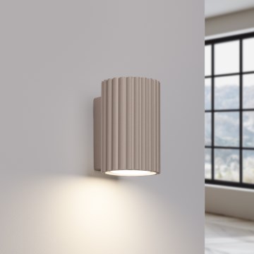 Brilagi - Wall light CRESTO 2xGU10/10W/230V 10 cm taupe