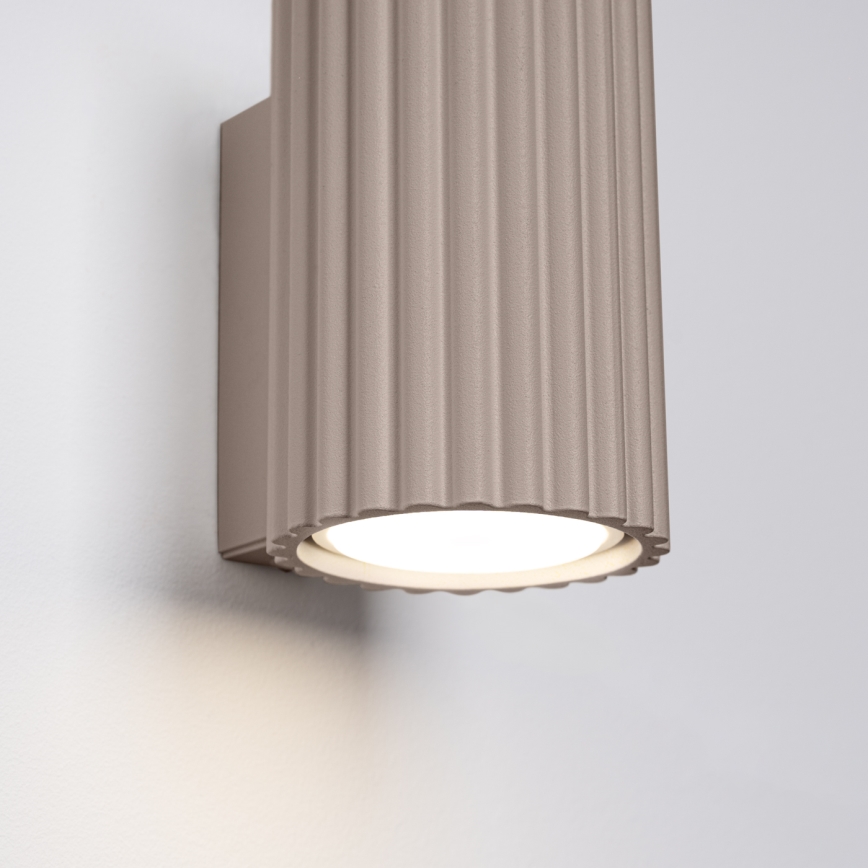Brilagi - Wall light CRESTO 2xGU10/10W/230V 10 cm taupe