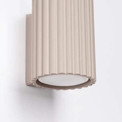 Brilagi - Wall light CRESTO 2xGU10/10W/230V 10 cm taupe