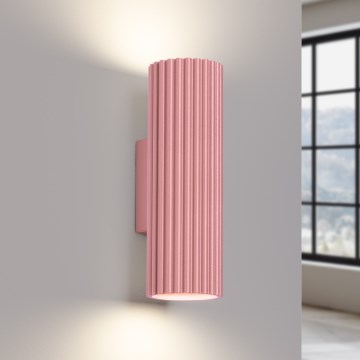 Brilagi - Wall light CRESTO 2xGU10/10W/230V 20 cm pink