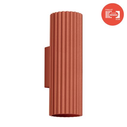 Brilagi - Wall light CRESTO 2xGU10/10W/230V 20 cm red
