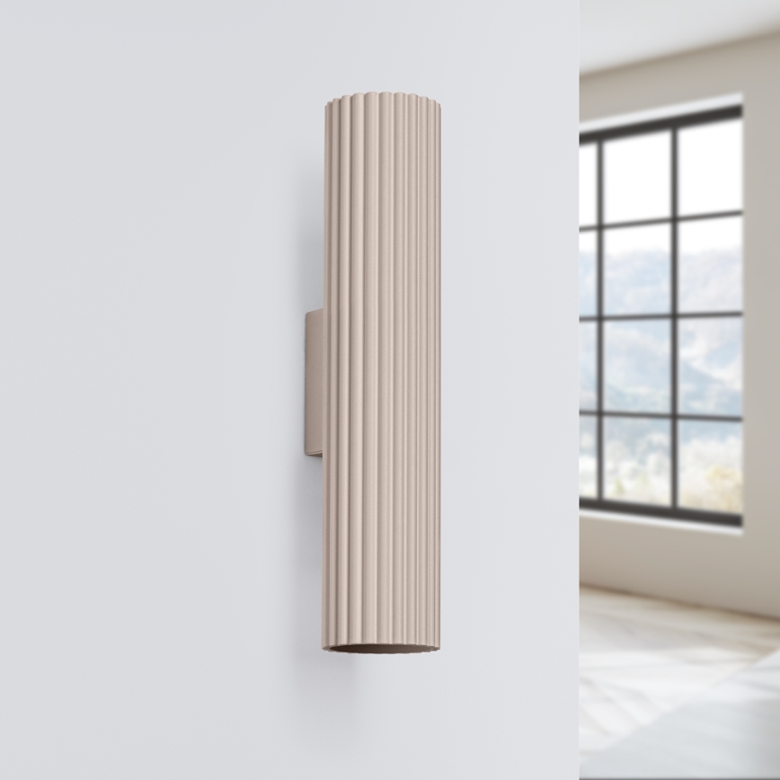 Brilagi - Wall light CRESTO 2xGU10/10W/230V 20 cm taupe