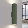 Brilagi - Wall light CRESTO 2xGU10/10W/230V 30 cm green