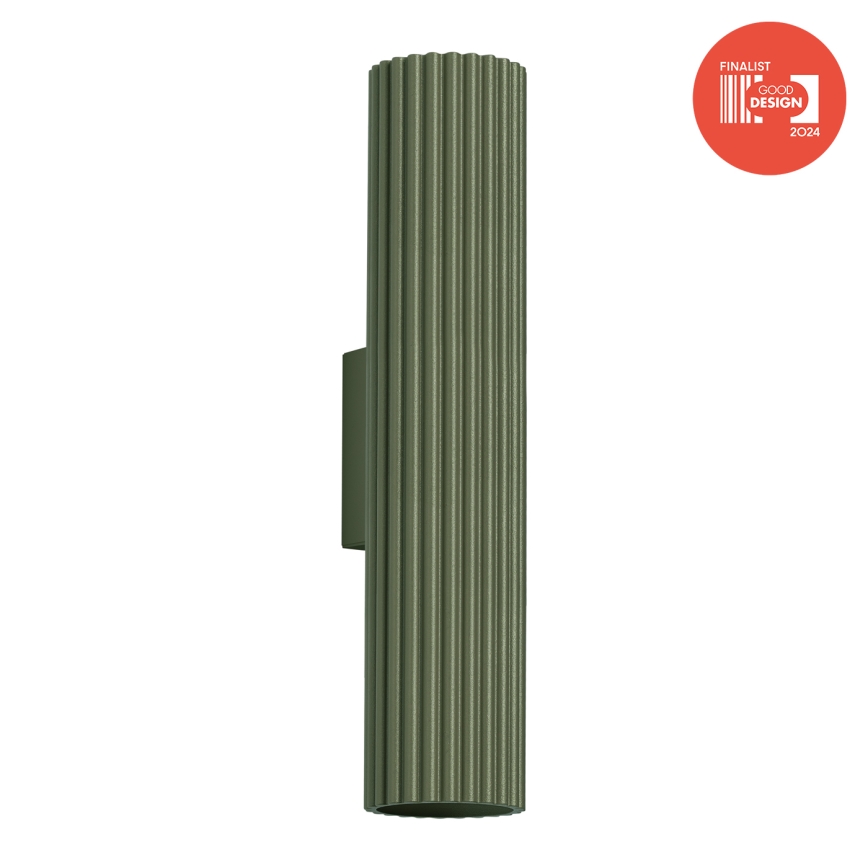 Brilagi - Wall light CRESTO 2xGU10/10W/230V 30 cm green