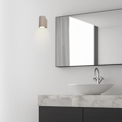 Brilagi - Wall light CRISPINA 1xGU10/10W/230V 10 cm beige