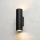 Brilagi - Wall light CRISPINA 2xGU10/10W/230V 20 cm black