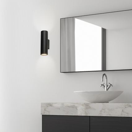 Brilagi - Wall light CRISPINA 2xGU10/10W/230V 20 cm black