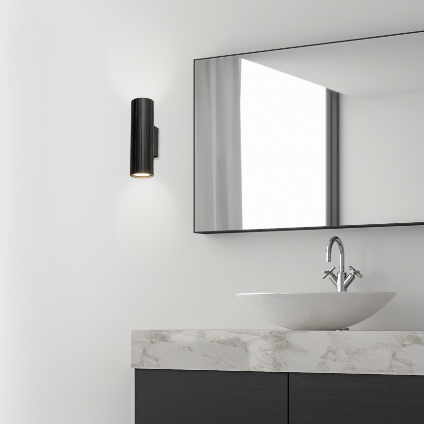 Brilagi - Wall light CRISPINA 2xGU10/10W/230V 20 cm black