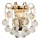 Brilagi - Wall light CRYSTAL 1xE14/60W/230V gold