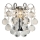 Brilagi - Wall light CRYSTAL 1xE14/60W/230V shiny chrome