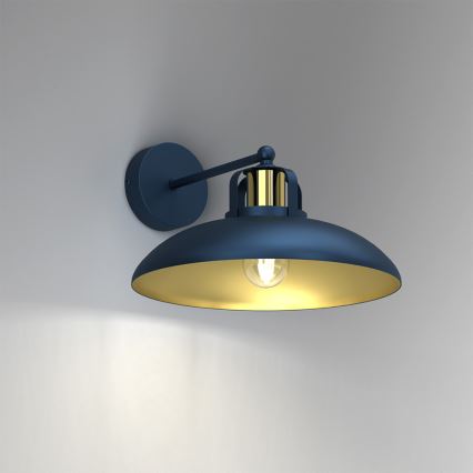 Brilagi - Wall light FLAMENGO 1xE27/60W/230V blue